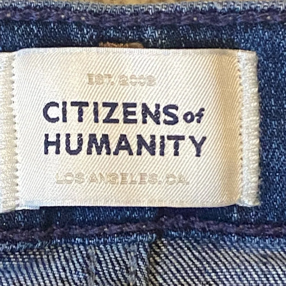 Citizens Of Humanity Medium Wash Isola Straight Leg Ankle Jeans Size 28